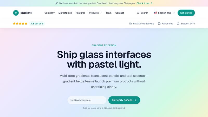 Gradient preview