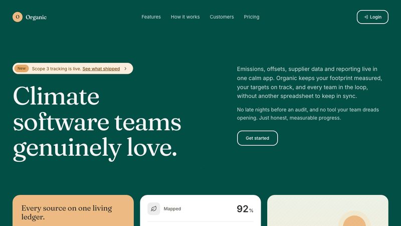 Organic preview